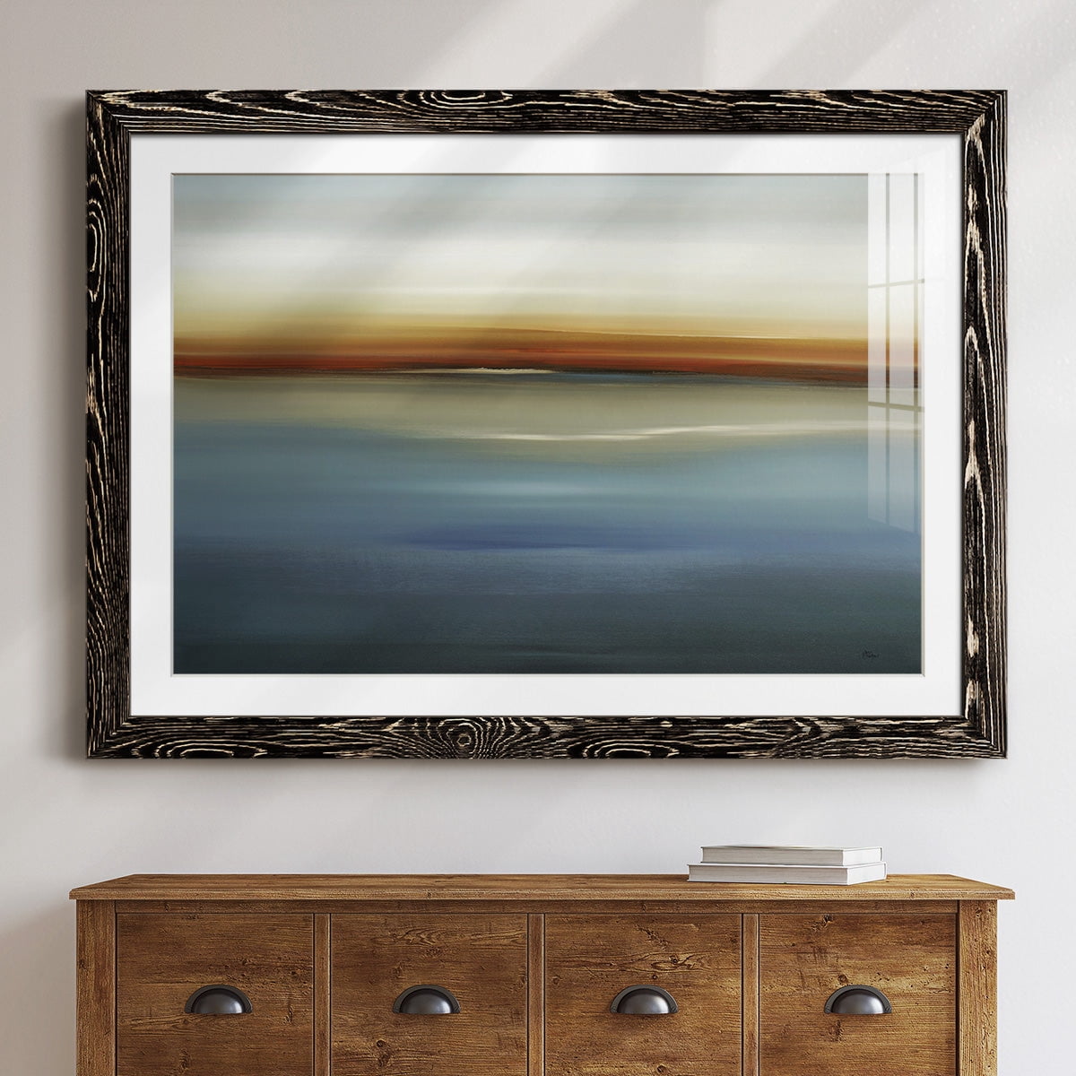 Beside the Blue II-Premium Framed Print - Ready to Hang