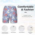 thumbnail image 5 of Balery Cartoon Poodle Dog Mens Swim Trunks Swim Shorts for Men Quick Dry Inseam Beach Shorts with Compression Liner Pocket-Medium, 5 of 9