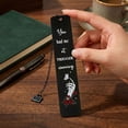 thumbnail image 1 of Gothic Skeleton Rose Chain Bookmark Metal Dark Aesthetic Reading For Books And Journals, 1 of 3