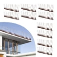 thumbnail image 2 of cerca espina,dispositivos repelentes de palomas para pájaros  para ,alféizares de al aire libre para disuadir a ,comederos para pájaros ardilla DYNWAVEMX cerca espina, 2 of 8