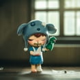 thumbnail image 5 of POP MART Hirono Mime Series Blind Random Box Toys Cute Action Anime Figure Kawaii POP MART Mystery Box Model Designer Doll Gift, 5 of 5