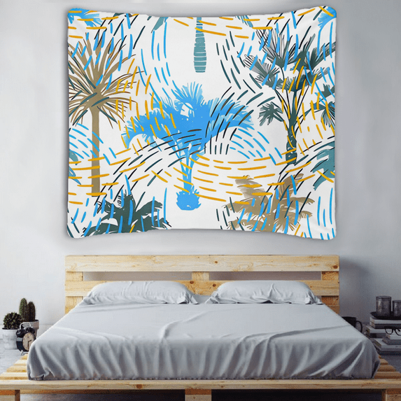 Hanging Backdrops Distinctive Dramatic Animation Paint Wall Decor for Gift to Friens for Home Decoration ,4 Size