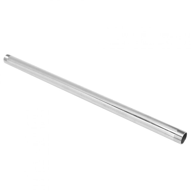 Threaded Pipe, Normal Pressure 5kg Low Magnetic Permeability Stainless Steel Threaded Pipe Nipple, For Plumbing / Hardware / Gas G3/4 Male Thread Extension Rod 50cm