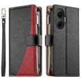 thumbnail image 2 of Funda cartera GANGXUN para Xiaomi POCO F7 5G , cuero PU con tarjetero, cremallera, correa de mano, soporte y protección 493°, 2 of 6
