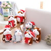 Microice Mimicry Pet Talking Hamster Mouse Interactive Plush Animal Toys Sound Recording Nodding Walking Electronic Hamster Mouse Christmas Gifts for Kids