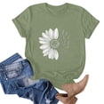 thumbnail image 5 of PNTUTB Women's Round Neck Short Sleeve Top Casual Comfortable Summer Loose Basic Fashionable Shirt, 5 of 6