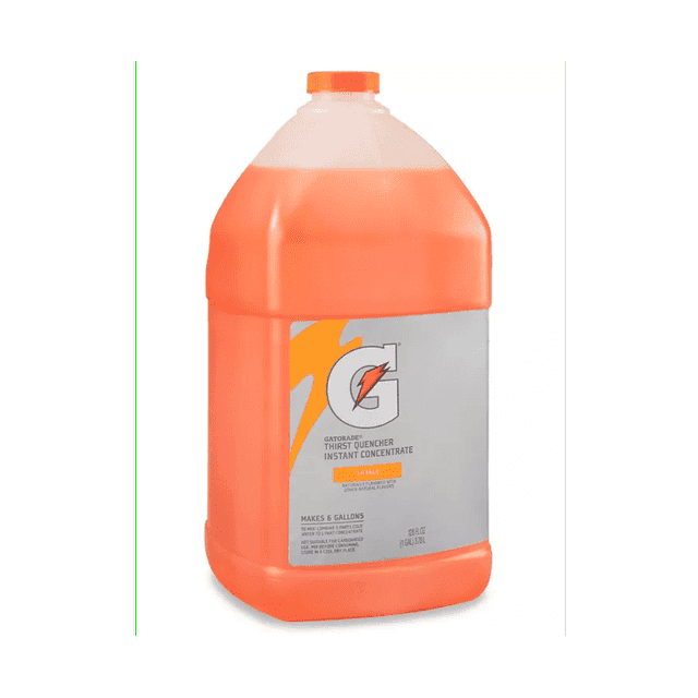 Gatorade Concentré à l'Orange - 1 Gallon / Mélange Instantané / Prépare jusqu'à 6 Gallons