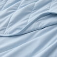 thumbnail image 5 of Breescape temperature regulating oversize cooling throw blanket, super soft cool touch, BLUE, 5 of 11