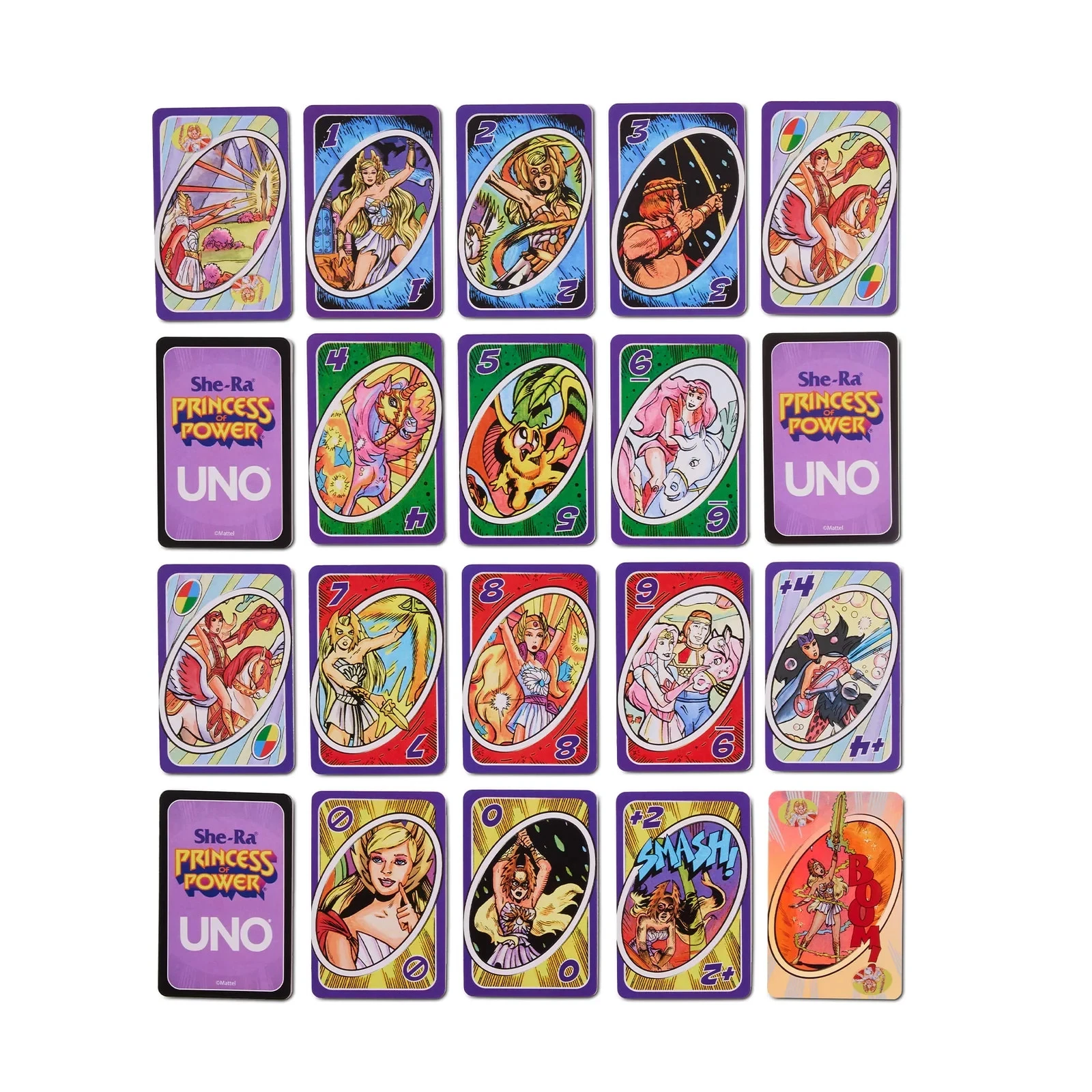 Mattel - UNO - She-Ra Princess of Power Fandom MOTU Card Game Deck