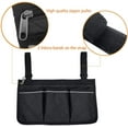 thumbnail image 6 of Wheelchair Side Bag Armrest Pouch Storage Bag With Reflective Stripe For Newspaper Magazines Glasses, 6 of 7