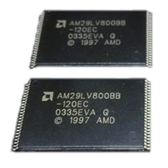 AM29LV800BB-120EC NOR Flash Parallel 3V/3.3V 8M-bit 1M x 8/512K x 16 120ns 48-Pin TSOP