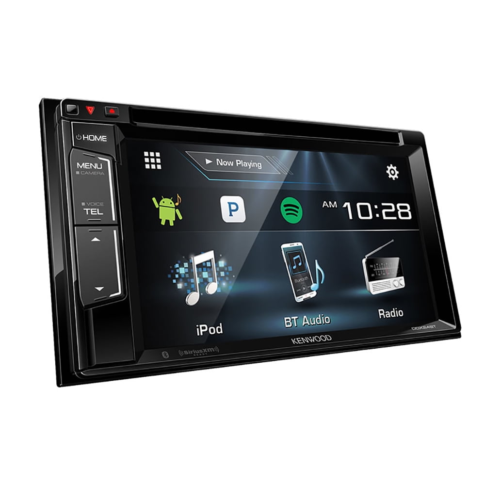 Kenwood DDX24BT 6.2" DoubleDIN InDash DVD Receiver with Bluetooth and