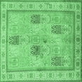 thumbnail image 1 of Ahgly Company Indoor Square Persian Emerald Green Traditional Area Rugs, 8' Square, 1 of 4