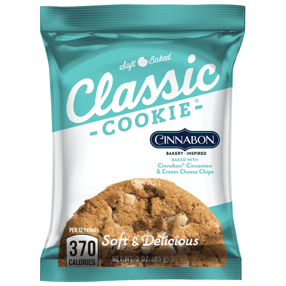 Classic Cookie® Cinnabon® Soft Baked Cookie, 3 oz, 1 Count