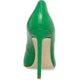thumbnail image 4 of Steve Madden Vala Green Croco Fashion Magazine Pointed Toe Stiletto Dress Pumps (6, Green Croco), 4 of 5