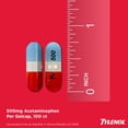 thumbnail image 6 of Tylenol Rapid Release Extra Strength Gelcaps, Acetaminophen 500 mg, Strong, Fast, 100 Count, 6 of 10