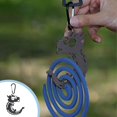 thumbnail image 3 of Kyusrd Outdoor Camping Iron Dragons Hook Portable originality Metal Mosquito Incense Rack Multi Purpose Storage Buckle, 3 of 6