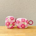 thumbnail image 2 of For AirPods 3rd Gen 2021/1/2/Pro 2 Case，Shockproof Pink Flower PC Case Cover With Ring, 2 of 5