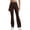 Coffee, variant on Women's High Waist Yoga Pants, Slim Hip & Tummy Control Wide Leg Workout Pants, Stretchy and Breathable for Yoga, Pilates, and Everyday Casual Comfort Wear-Dark Gray