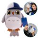 thumbnail image 1 of Lindo búho de peluche con un cómodo relleno de algodón en la parte inferior, ligero y fácil de sostener., 1 of 4