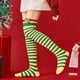 thumbnail image 1 of Calcetines de invierno para mujer, largos hasta el muslo, bonitos calcetines de Nochebuena, extra largos y gruesos, calcetines de dacrón para mujer., 1 of 4