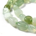 thumbnail image 4 of 1 Strand Natural New Jade Beads Strands Tumbled Stone 5~8.5x5.5~7x3.5~4mm Hole: 0.7mm about 64pcs/strand 16.34 inch(41.5cm), 4 of 4
