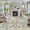 Beige Green Floral, variant on ATHOPE 5x7 Area Rugs for Living Room Bedroom, Floral Washable Soft Low Pile Rug with Non-Slip Backing, Large Vintage Distress Print Pattern Carpet, Green Floral