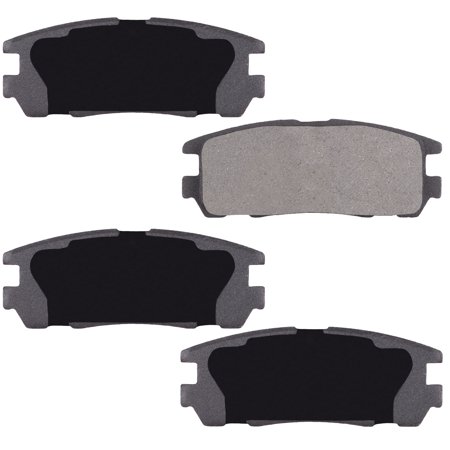 Gridiron Brakes Rear Premium Ceramic Brake Disc Pad Set (4)