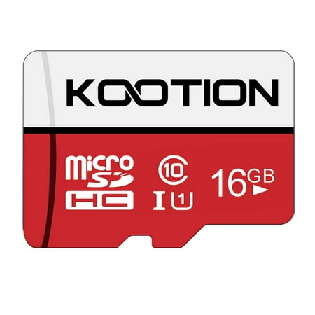 Image of KOOTION 16GB Micro SD Cards TF Card Micro SDHC UHS-I Memory Cards Class 10 without Adapter C10 U1