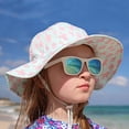 thumbnail image 4 of JAN & JUL Baby Sun-Hat for Toddler Girls 50+ UPF Protection (M: 6-24 Months, Daisy), 4 of 5