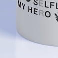 thumbnail image 4 of Taza de cerámica de la palabra, taza de cerámica de la palabra Taza de té de la palabra minimalista Taza de cerámica Máxima confiabilidad, 4 of 5
