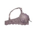 thumbnail image 3 of Brasier Secret Treasures Talla 34B Aplicación de Encaje Floral Lila, 3 of 3