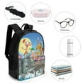 thumbnail image 4 of Phineas And Ferb Casual Backpack Shoulder Bag Daypack Computer Bag with Pocket High Capacity Schoolbag, 4 of 8