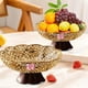 thumbnail image 1 of Plato De Frutas Plato de plástico de 25 cm para fruta con base desmontable, ideal para aperitivos, dulces JASKFLY, 1 of 8
