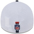 thumbnail image 4 of Men's New Era White/Navy Chicago Bears 2024 NFL Training Camp 39THIRTY Flex Hat, 4 of 5