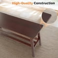 thumbnail image 5 of Solid Wood Entryway Bench with Shoe Rack Storage, 39" Long, Walnut Finish, 5 of 7