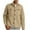 Khaki, variant on qolati Men's Shirt Jackets Fall Long Sleeve Casual Shacket Button-Up Lightweight Jacket with Chest Flap Pocket