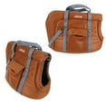thumbnail image 2 of Small Pet Carrier for Small Dogs and Cats - Washable Semi-Open Pet Travel Tote Bag - Adjustable Strap Pet Carrier for Cat Travel Bag - 9.8 x 15.7 x 13 Inch - Camel, 2 of 7