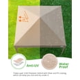 thumbnail image 4 of Quictent 10x10 FT Pop-Up Canopy Tent with Adjustable Height, Waterproof & UV Protection for Outdoor Events – Beige, 4 of 8