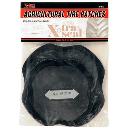 X-tra Seal Xtra Bias Agricultural Repair Tire Patch -, 6/box, sold by each