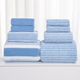 thumbnail image 1 of Super Soft Coral Fleece Bath Towels Ultra Absorbent Quick Dry Towel Set Skin Friendly Luxury Bathroom Shower Essentials High Water Absorption Durable For Home Guest Room Spa, 1 of 5