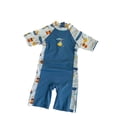 thumbnail image 1 of Swimsuits Boy Rash Guard Cute Print Boys Swim Shirt Bathing Suit Boys 5-6 Years, 1 of 4