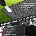 thumbnail image 3 of WIFKLSIIPG Double Sleeping Pad Self Inflating Camping Pad Compact Inflatable Mattress Good for Camping Hiking Backpacking Inflatable Pad with Carrying Bag Sleeping Pad, 3 of 7
