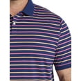 thumbnail image 2 of Multi-Striped Polo Shirt Navy Pink Orange 3XL, 2 of 6