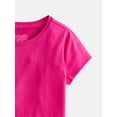 thumbnail image 2 of Wonder Nation Girls Kid Tough Tee with Short Sleeves, Sizes 4-18 & Plus, 2 of 3