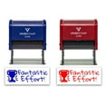 thumbnail image 2 of (3 pack) All Quality Fantastic Effort! Self-Inking Rubber Stamp Motivational Teacher Stamps | Homework And Grading | Classroom Supplies (Blue Ink) - Q-400, 2 of 8