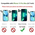 thumbnail image 2 of Case for iPhone 13 Pro Max Case Military Grade Drop Case with Kickstand Metel Ring Magnetic Holder Shockproof Protective for iPhone 13 Pro Max Phone Case (Red), 2 of 10