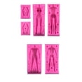 thumbnail image 2 of Juego de moldes de silicona Cuerpo humano Caramelo Pastelería Postre de chocolate Magdalena Galleta Pudín Decoración Molde para hornear en Herramientas y accesorios para hornear Forma de mujer Naiovety HA074942-01, 2 of 6