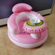 thumbnail image 1 of Sofá inflable brillante para bebé, sillas de baño portátiles para niños, asiento multifuncional de PVC, taburete de baño para práctica, 1 of 4