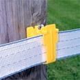 thumbnail image 2 of Zareba Fi-Shock IWTNY-FS Polytape Wood Post Insulator Polyethylene Yellow, 2 of 2